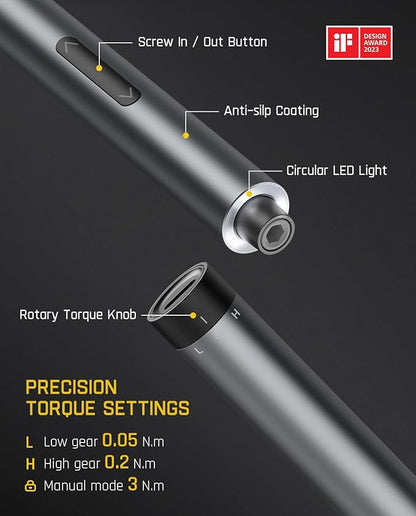 Fanttik 5-Speed Precision Electric Screwdriver