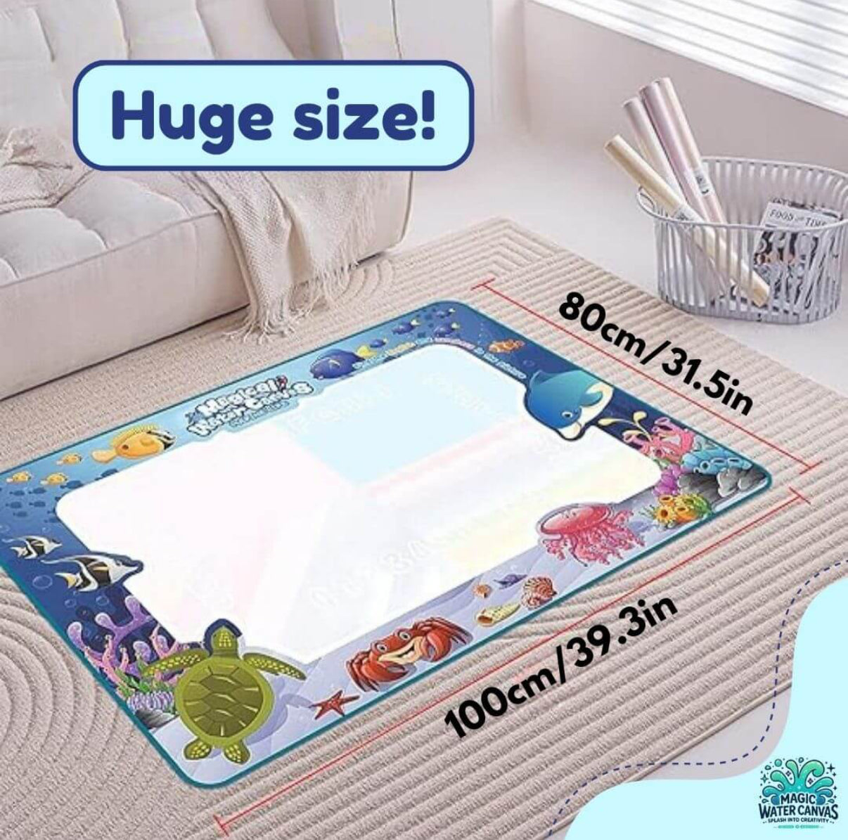 Magic Water Canvas™ - Mess Free Doodling Mat